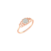 18K Gold & Diamond Ring For Women KLR-18